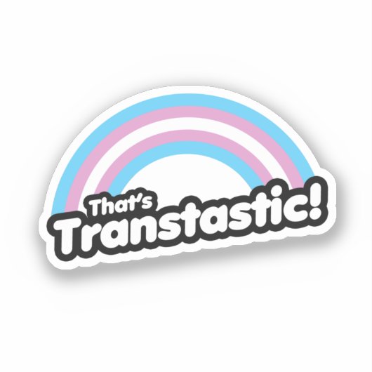 Sticker C'est Transtastique (Recto)