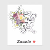 Sticker C'est un beau spray floral (Feuille)