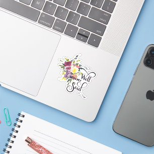 Sticker C'est un beau spray floral