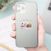Sticker Cette sorcière a besoin de café (Téléphone)