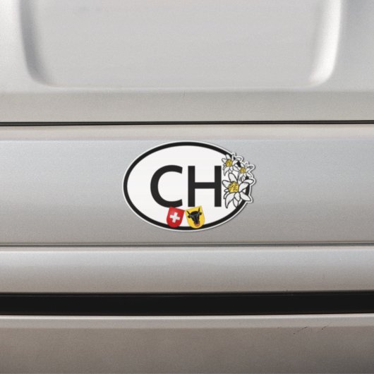 Sticker CH Suisse & Canton Uri Armoiries Oval
