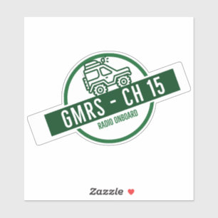 Sticker Chaîne radio 15 du SRMG