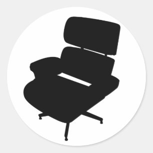 Sticker chaise Eames Lounge