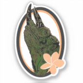 Sticker Chameleon de Jackson (Recto)