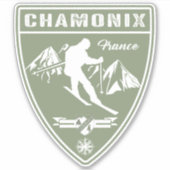 Sticker Chamonix France (Devant)