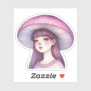 Sticker Champagne pourpre