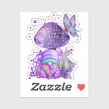 champignon pourpre avec génome