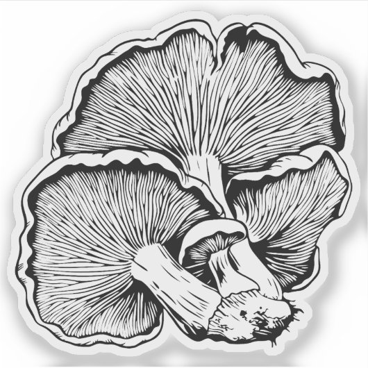 Sticker Champignons (Devant)