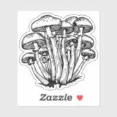 Sticker Champignons (Feuille)