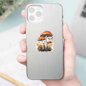 Sticker Champignons de la forêt automnale (Téléphone)
