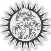 Sticker Champignons magiques (Devant)