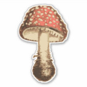 Sticker Champignons rouges (Devant)