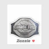 STICKER CHAMPION CANADAFIRST (Feuille)