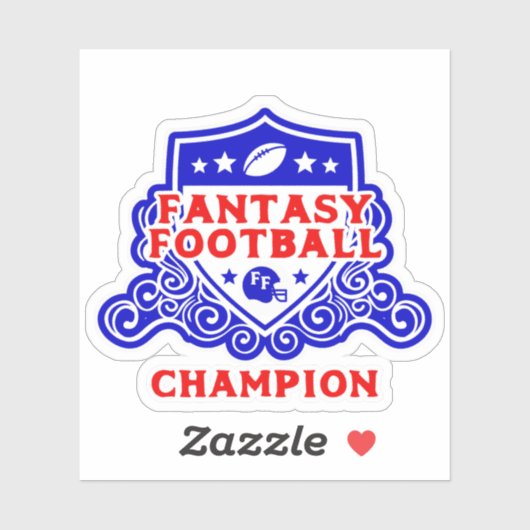 Sticker Champion d'Imaginaire de football (Feuille)