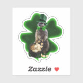 Sticker Chanceux Saint-Patrick (Feuille)