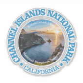 Sticker Channel Islands NP (rd)2 (Devant)