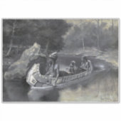 Sticker Chanson de Hiawatha : Native Indian Warrior & Love (Devant)