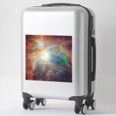 Sticker Chaos au coeur du composite Spitzer Hubble Orion (Sur valise)