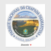 Sticker Chapada Diamantina NP (Feuille)