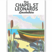 Sticker chapel st leonards, affiche de vacances dans le Li (Devant)
