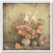 Sticker Chariot Halloween vintage (2) (Recto)