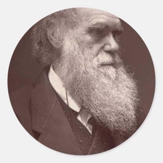 Sticker Charles Darwin (Devant)