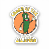 Sticker Charme du Jalapeño (Recto)