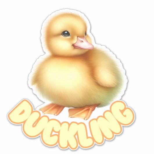 Sticker Charming Duckling - Nursery (Devant)