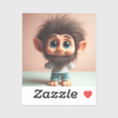 Sticker CharmTrolls : (Logan) Compagnons de téléphone styl (Feuille)