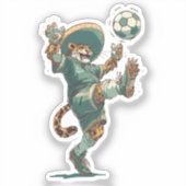 Sticker Charro Jaguar Striker (Recto)