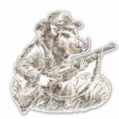 Sticker Chasse (Devant)