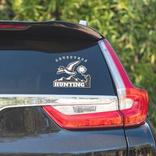 Sticker Chasse (Côté voiture)