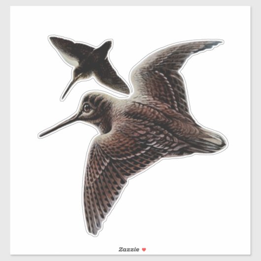 Sticker Chasse au bois (Feuille)