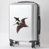 Sticker Chasse au bois (Sur valise)