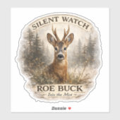 Sticker Chasse au cerf (Feuille)