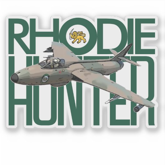 STICKER CHASSE RHODESIAN (Devant)