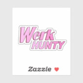 Sticker Chasse Werk (Feuille)