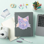 Sticker Chat calico (Couverture iPad)