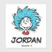 Sticker Chat dans la chose Casquette une chose deux - Chos (Feuille)