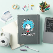 Sticker Chat dans la chose Casquette une chose deux - Chos (Couverture iPad)