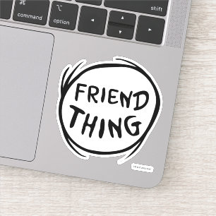 Sticker Chat dans la chose Casquette une chose deux - chos
