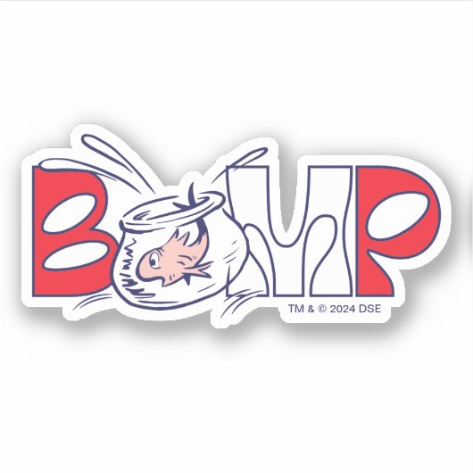 Sticker Chat dans le Casquette | Bump (Devant)