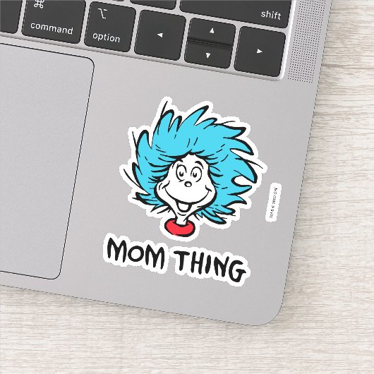 Sticker Chat dans le Casquette | Une chose deux - Maman ch (Détail)
