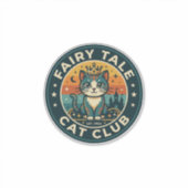Sticker Chat de conte de fée Design de chat mignon - Chat (Devant)
