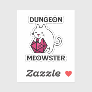 Sticker Chat de la Meowster Dungeon amusant