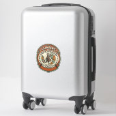 Sticker Chat d'escalade Bloc d'escalade Chat d'escalade Bl (Sur valise)