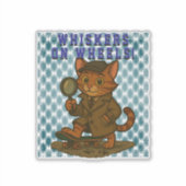 Sticker chat drôle (Devant)