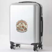 Sticker Chat du système de distribution Chat du système de (Sur valise)