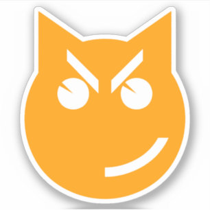 Sticker Chat Emoji au sourire