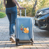 Sticker Chat et le plante (Valise Insitu)